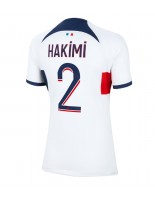 Paris Saint-Germain Achraf Hakimi #2 Venkovní Dres pro Dámské 2023-24 Krátký Rukáv